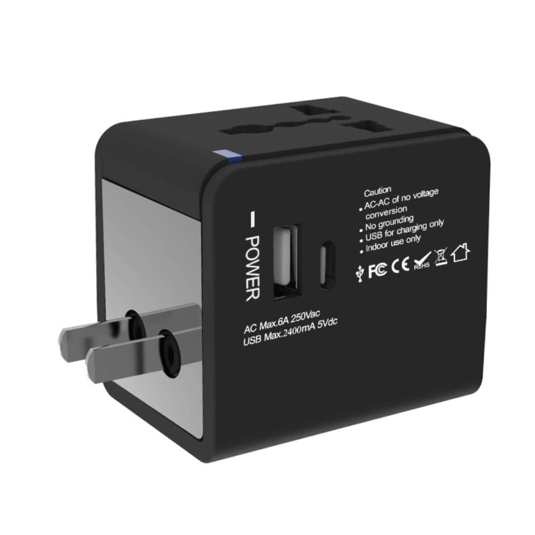 ChargeCube 20W – Dual-Port Travel Fast Charger